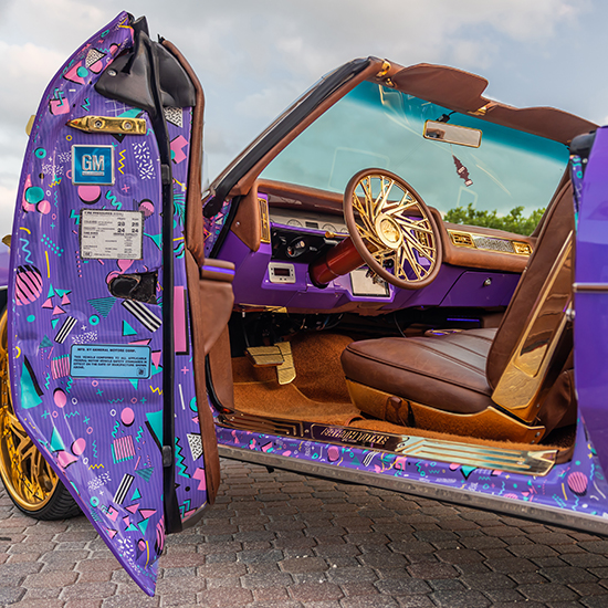 Printed Design - Booyah Purp