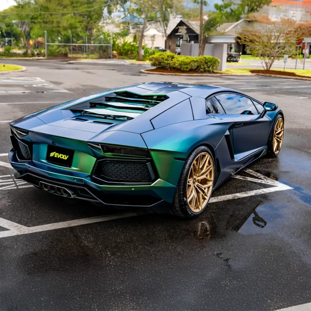 EVOLV-satin-aurora-goblin-green-ppf-laborghini-back.webp
