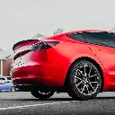 EVOLV-Inferno-Red-PPF-Tesla-Model3-back-closeup.webp